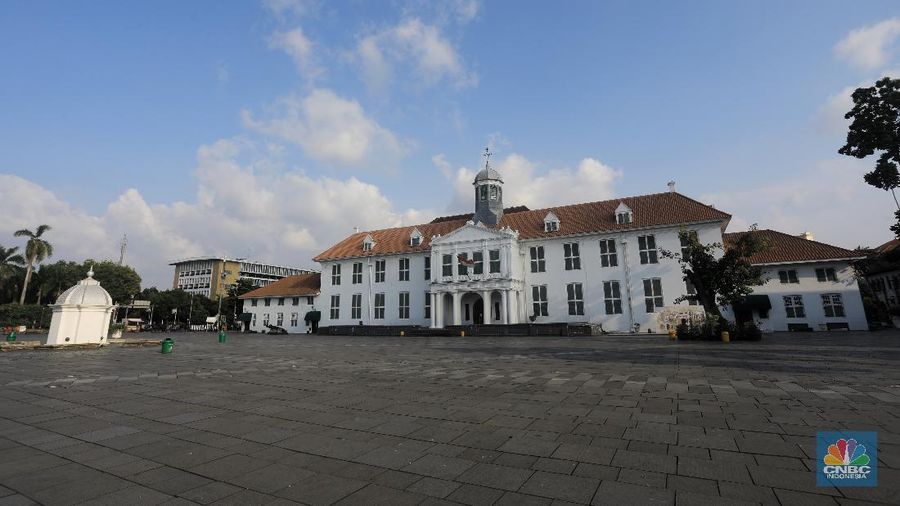 Kota Tua Sepi Karena Wabah Corona (Cnbc Indonesia/Andrean Kristianto)