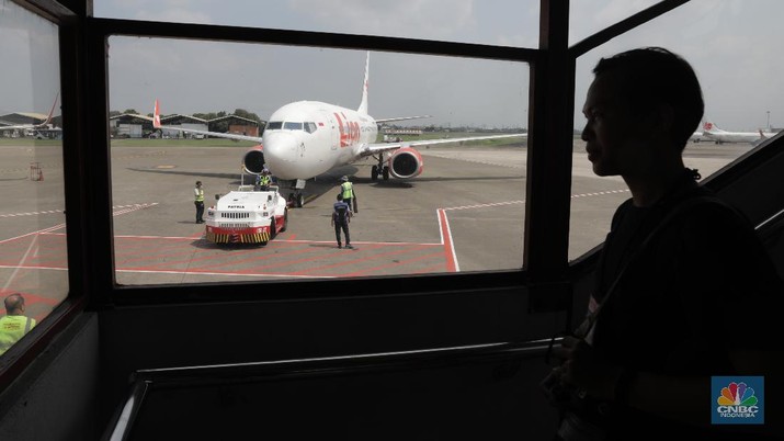 Maskapai Penerbangan Lion Air. (CNBC Indonesia/Tri Susilo) Maskapai Penerbangan Lion Air. (CNBC Indonesia/Tri Susilo)