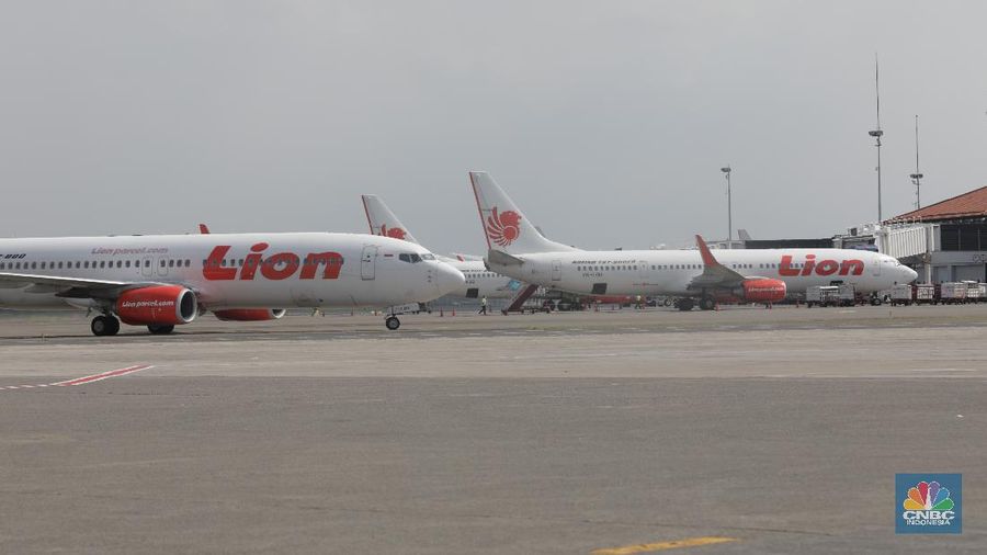 Maskapai Penerbangan Lion Air. (վ/Tri Susilo)