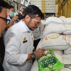 Mentan Syahrul: Stok Beras Sangat Aman!