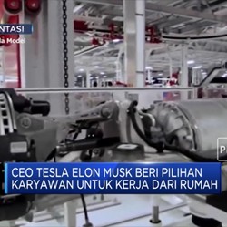 Wilayahnya di-Lockdown, Pabrik Tesla Jalan Terus!