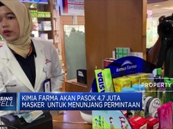 Maret Ini Kimia Farma Akan Pasok 4,7 Juta Masker