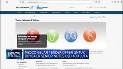 MEDC Gelar Tender Offer Untuk Buyback Senior Notes