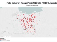 DKI Jakarta: 160 Pasien Positif Corona, 15 Orang Meninggal
