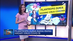 Filantropis Dunia Ramai-Ramai  Hadapi Virus Corona