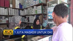 1 Juta Masker untuk DKI