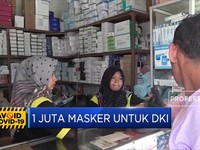1 Juta Masker untuk DKI