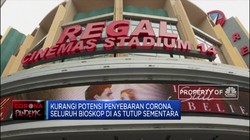 Seluruh Bioskop di AS Tutup Sementara Karena Corona