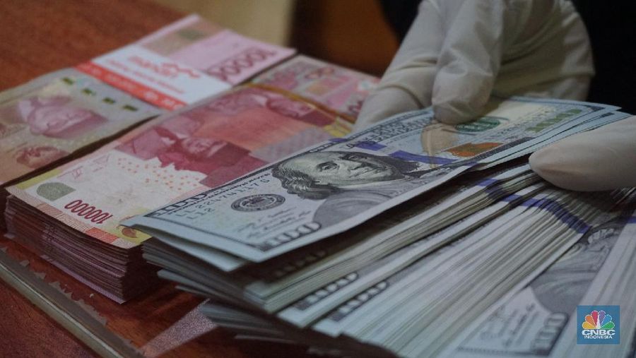 Dollar AS - Rupiah (CNBC Indonesia/Muhammad Sabki)