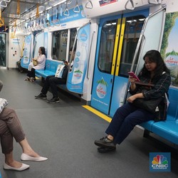 Setahun Pandemi, Jumlah Penumpang MRT Jakarta Mulai Naik