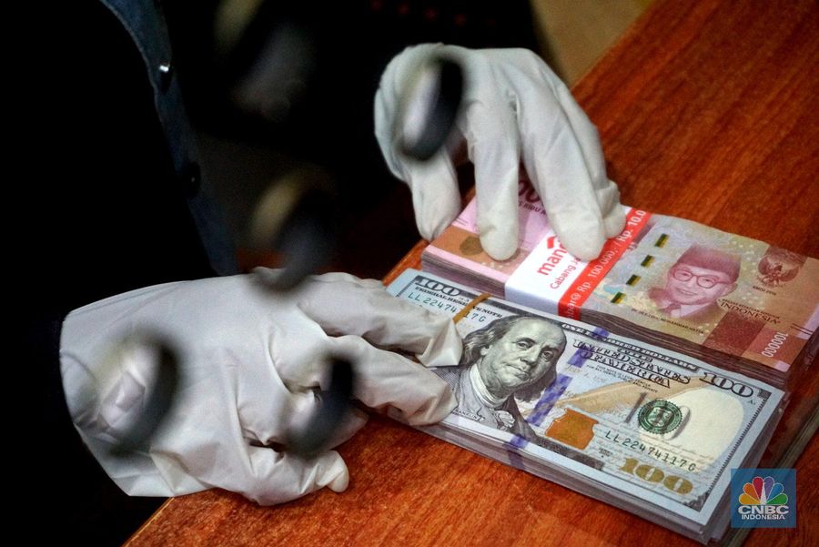 Dollar AS - Rupiah (CNBC Indonesia/Muhammad Sabki)