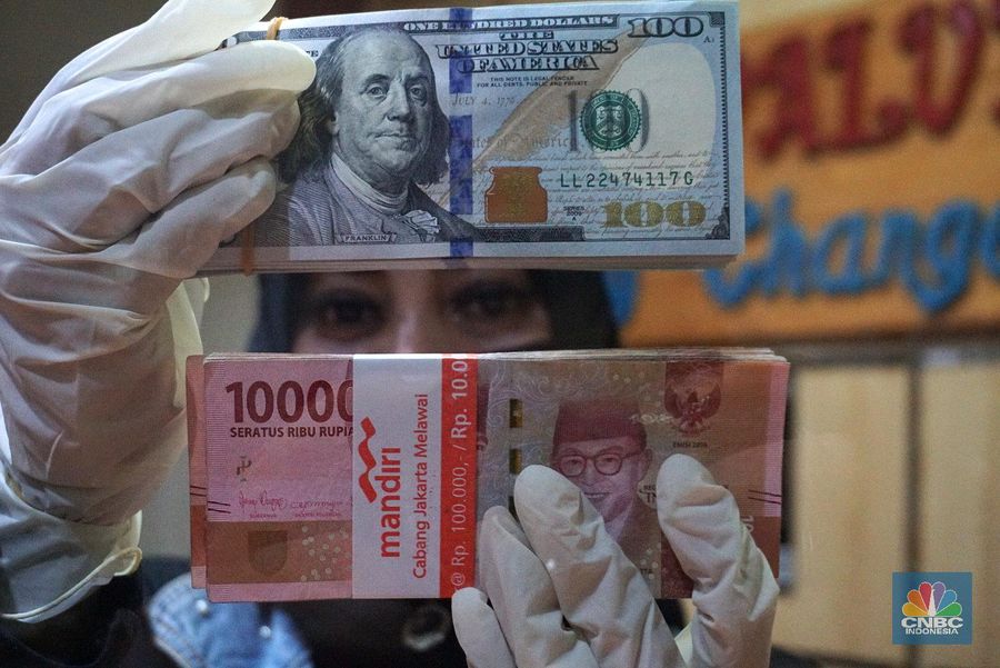 Dollar AS - Rupiah (CNBC Indonesia/Muhammad Sabki)