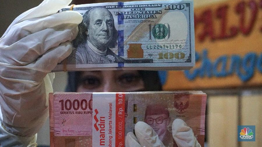 Dollar AS - Rupiah (CNBC Indonesia/Muhammad Sabki)
