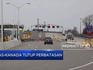 Tanggap Corona, Perbatasan AS-Kanada Ditutup