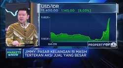 Terus Melemah, Rupiah Sentuh 15.400/Dolar AS