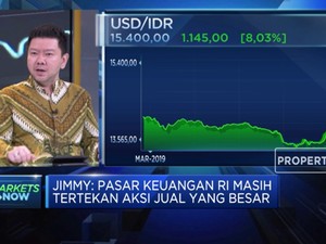 Terus Melemah, Rupiah Sentuh 15.400/Dolar AS