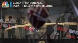 Bursa RI Terguncang, Sepekan 4 Kali Perdagangan Dihentikan