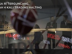 Bursa RI Terguncang, Sepekan 4 Kali Perdagangan Dihentikan