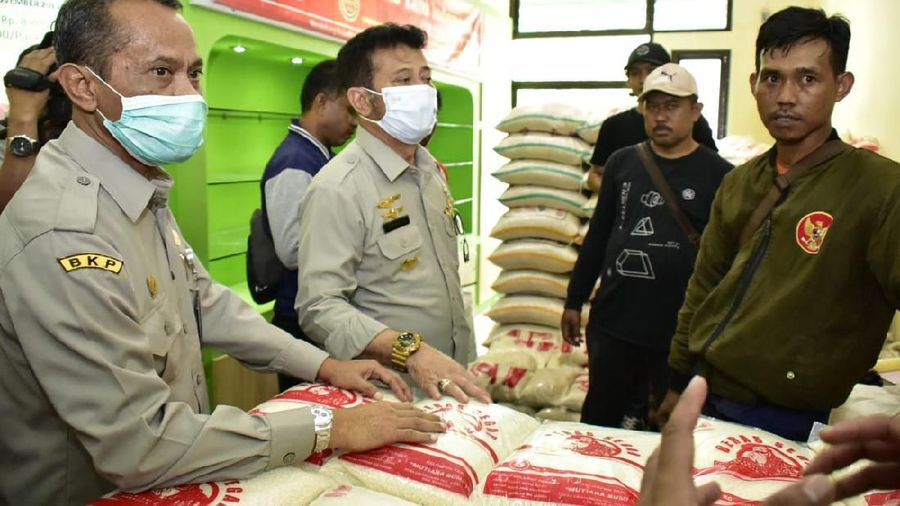 Mentan Syahrul mengimbau masyarakat tak perlu panic buying.