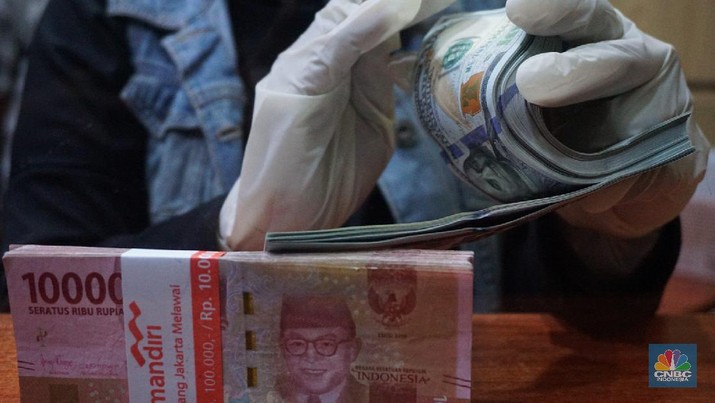 Dollar AS - Rupiah (CNBC Indonesia/Muhammad Sabki) Dollar AS - Rupiah (CNBC Indonesia/Muhammad Sabki)