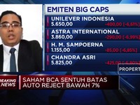 Pelemahan Saham Blue Chip Dorong Koreksi IHSG Diatas 5%