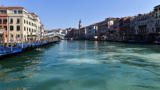 Lockdown Italia, Polusi Turun hingga Sungai Venesia Jernih