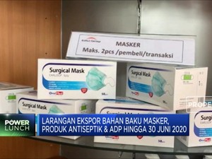 Indonesia Larang Ekspor Masker