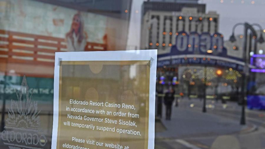 Pemerintah Nevada menutup kasino yang berada di Las Vegas sebagai upaya menekan penyebaran virus corona atau Covid-19 di wilayah tersebut.