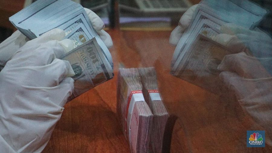 Dollar AS - Rupiah (CNBC Indonesia/Muhammad Sabki)