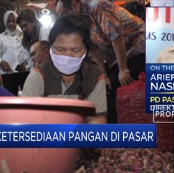 Cegah Corona, PD Pasar Jaya Berlakukan Social Distancing