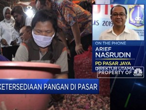 Cegah Corona, PD Pasar Jaya Berlakukan Social Distancing