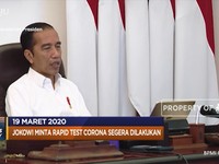 Jokowi Minta Rapid Tes Corona hingga Eropa Catat Rekor Corona