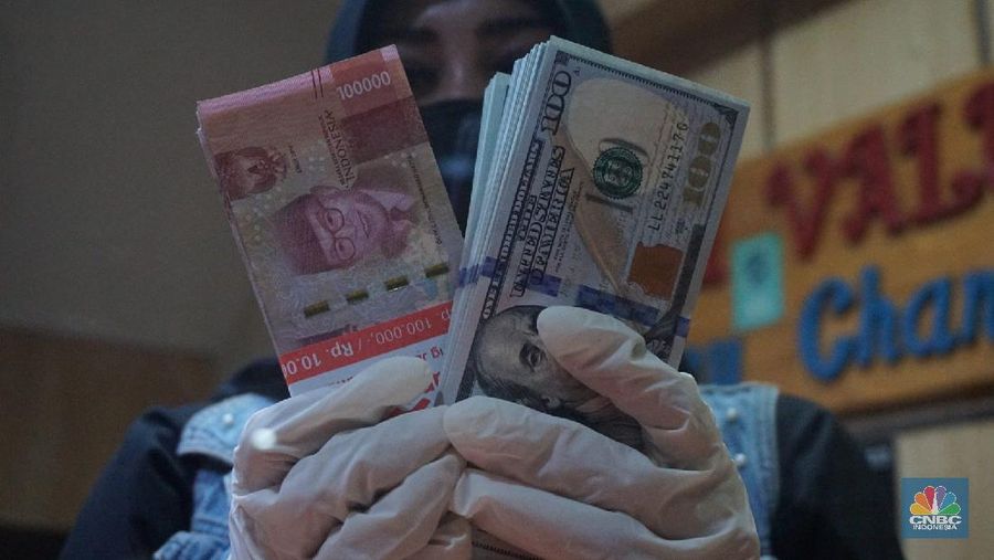 Dollar AS - Rupiah (CNBC Indonesia/Muhammad Sabki)