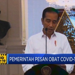 Jokowi Pesan 2 Juta Obat Covid-19
