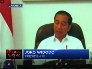 Jokowi Koreksi Target  Pertumbuhan Ekonomi