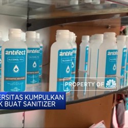 Tak Hanya Masker, Kini Hand Sanitizer Mulai Langka