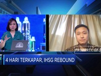Teknikal Rebound, IHSG Menguat 2,18% Setelah 4 Hari Terkapar