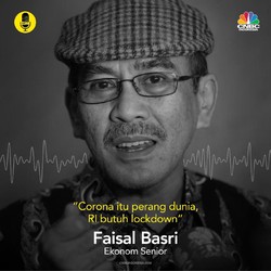 Faisal Basri: Trump Dikelilingi Ahli Virus & Pandemi, Jokowi?