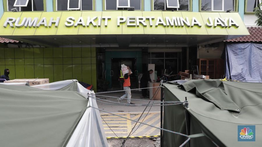 Rumah Sakit Pertamina Jaya (CNBC Indonesia/Tri Susilo)
