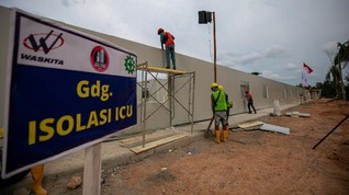 RS Darurat Covid-19 di Pulau Galang Siap Dipakai Pekan Depan