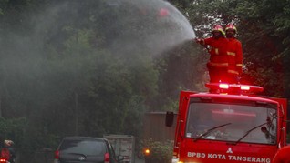 Daftar Rekayasa Lalin Imbas Penyemprotan Disinfektan Jakarta