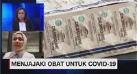 Intip CD Di Angkot SMU VIDEO Menjajaki Obat untuk Covid 19