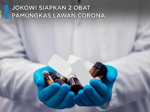 Jokowi Siapkan 2 Obat Pamungkas Lawan Corona