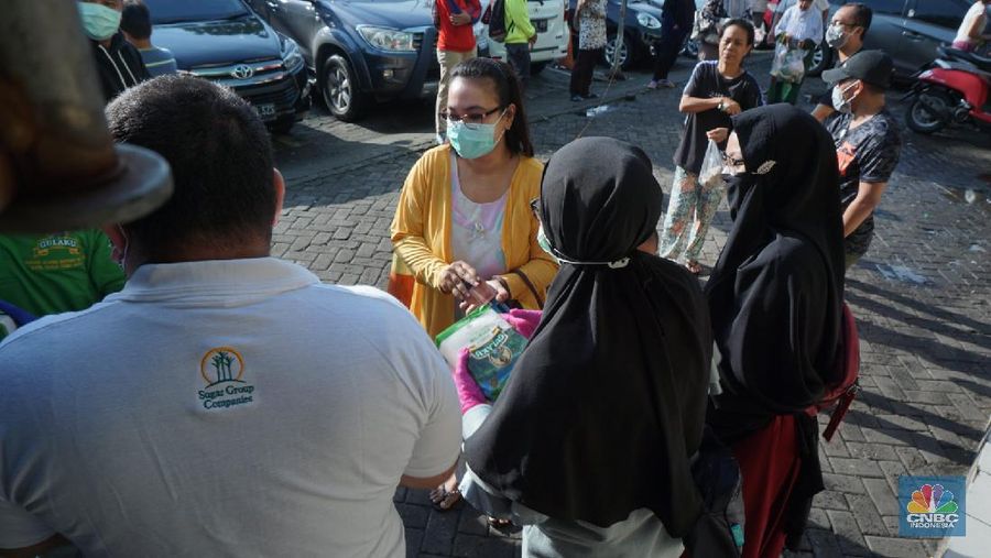 Kegiatan ini sebagai antisipasi panic buying dan pengendalian harga pangan saat mewabahnya corona.