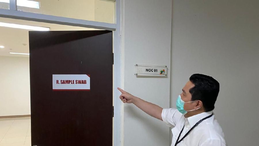 RS Darurat Penanganan Covid-19 Wisma Atlet Kemayoran sudah bisa beroperasi esok hari, Senin 23/03.