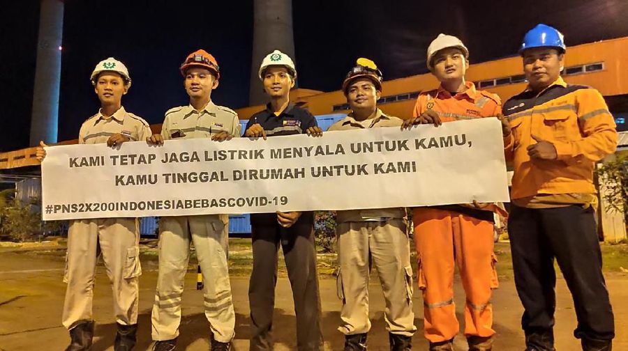 Pasokan listrik tetap aman dan pelayanan pelanggan terjaga meskipun diberlakukan kebijakan Work from Home yang lebih luas hingga 90% bagi pegawai PLN.
