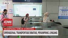 VIDEO: Transportasi Dibatasi, Penumpang Lengang