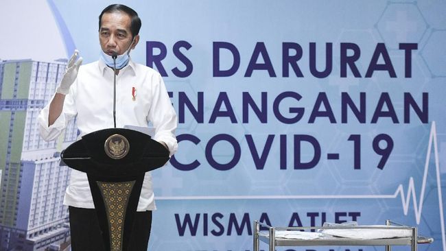 Teken PP Corona, Jokowi Minta Kepala Daerah Tak Jalan Sendiri - CNN Indonesia