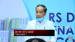 RS Darurat Covid 19 Siap, Jokowi: Saya Berharap Tak Dipakai