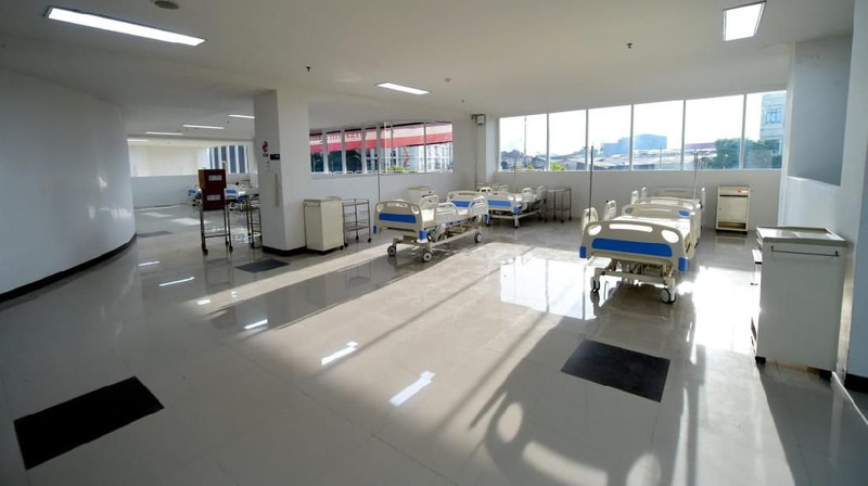 Rumah Sakit Darurat Penanganan COVID-19 di Wisma Atlet Kemayoran sudah siap beroperasi. Rencananya pada sore nanti, RS itu sudah bisa digunakan.